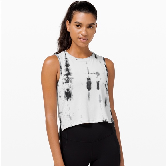 lululemon athletica Tops - Train To Be Tank *Shibori